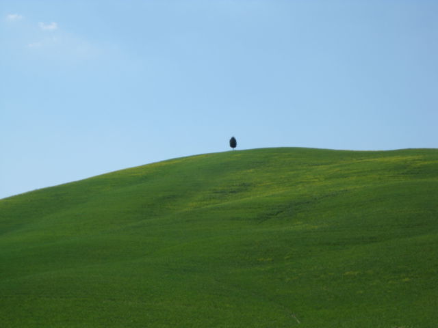 Tuscany hill