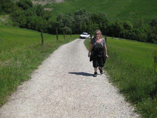 Walking in Tuscany