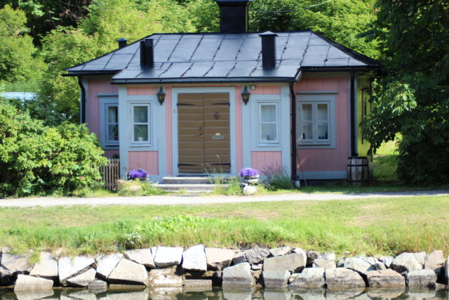Djurgården pink house