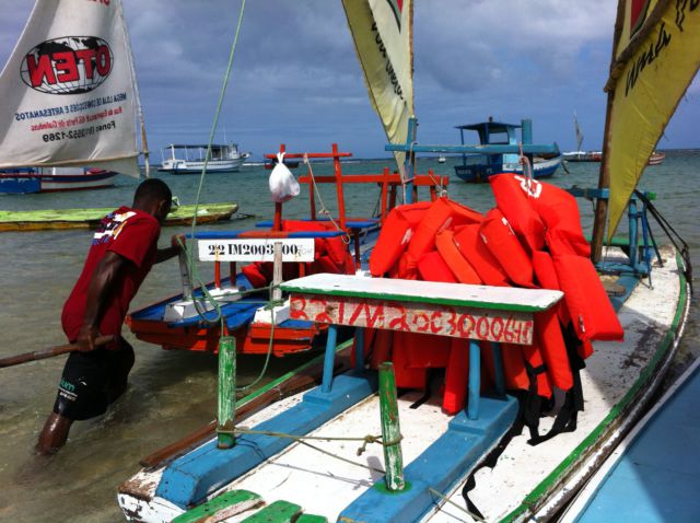 Porto de Galinhas Brazil jangadas
