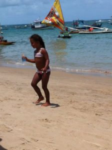 Porto de Galinhas sunbather