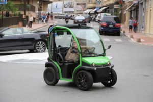 A small car in Monaco