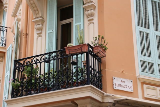 A Monaco balcony