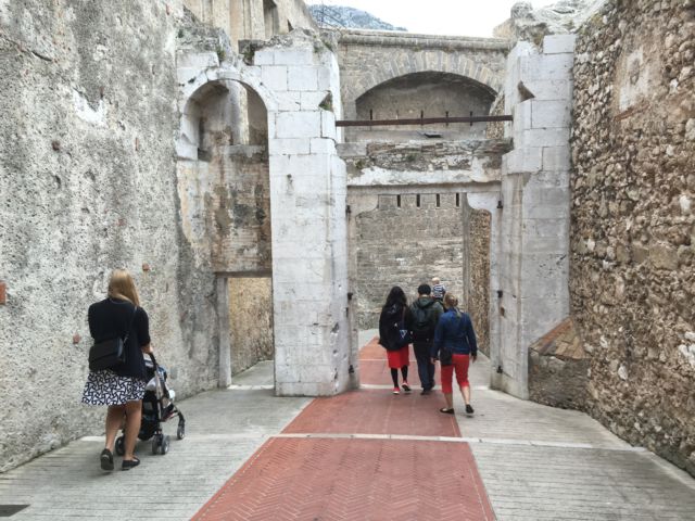 Monaco old town gate