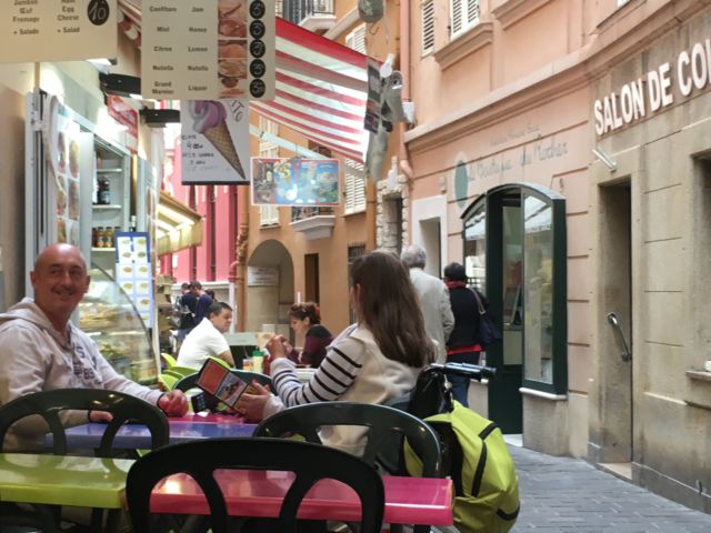 A Monaco-Ville cafe