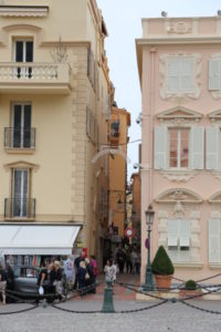 Monaco-Ville narrow street