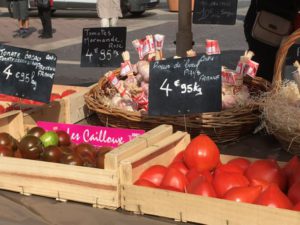 Nice Old Town vegetable market