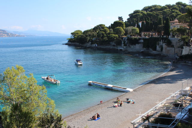 Walk around Cap-Ferrat, Paloma beach