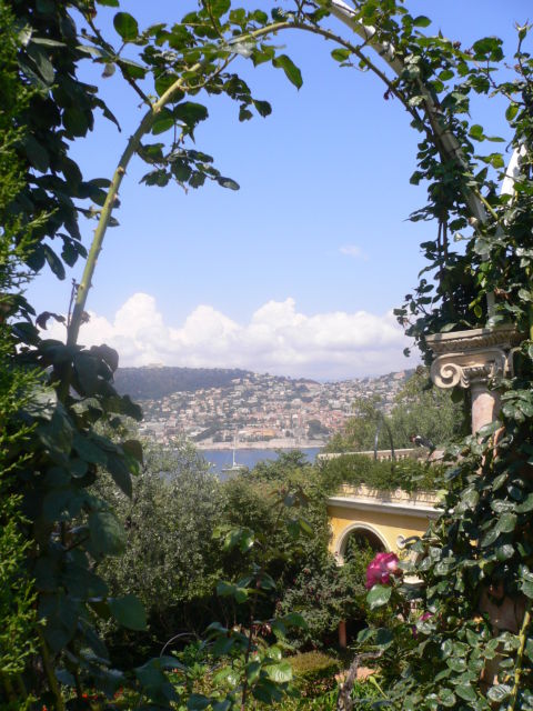 Walk around Cap-Ferrat, Villa Rothschild 