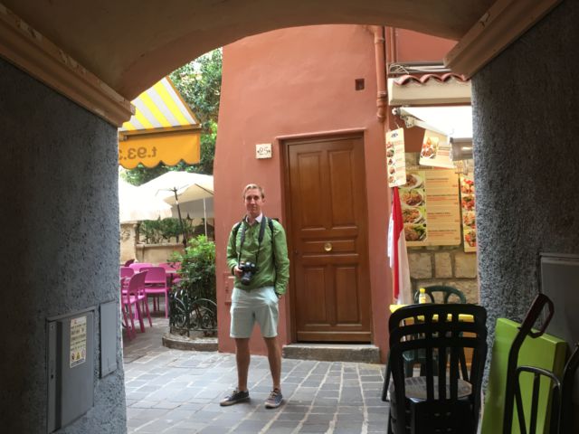 Walking in Monaco old town