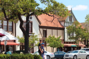 Solvang California street view