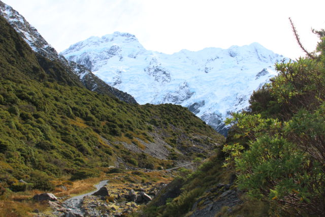 Track to Mueller Lake Aoraki Mount Cook