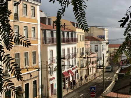 Alfama street view
