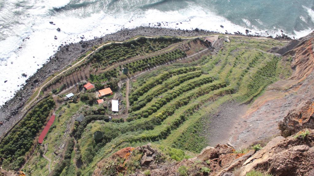 Cabo Girao Teleferico view