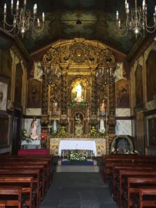 Camara de Lobos fishing village chapel