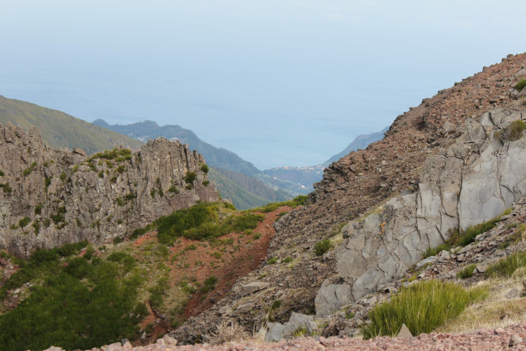 Funchal seen from Pico do Arieiro