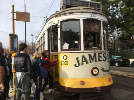 Dreaming about travel: touring Lisbon on tram 28