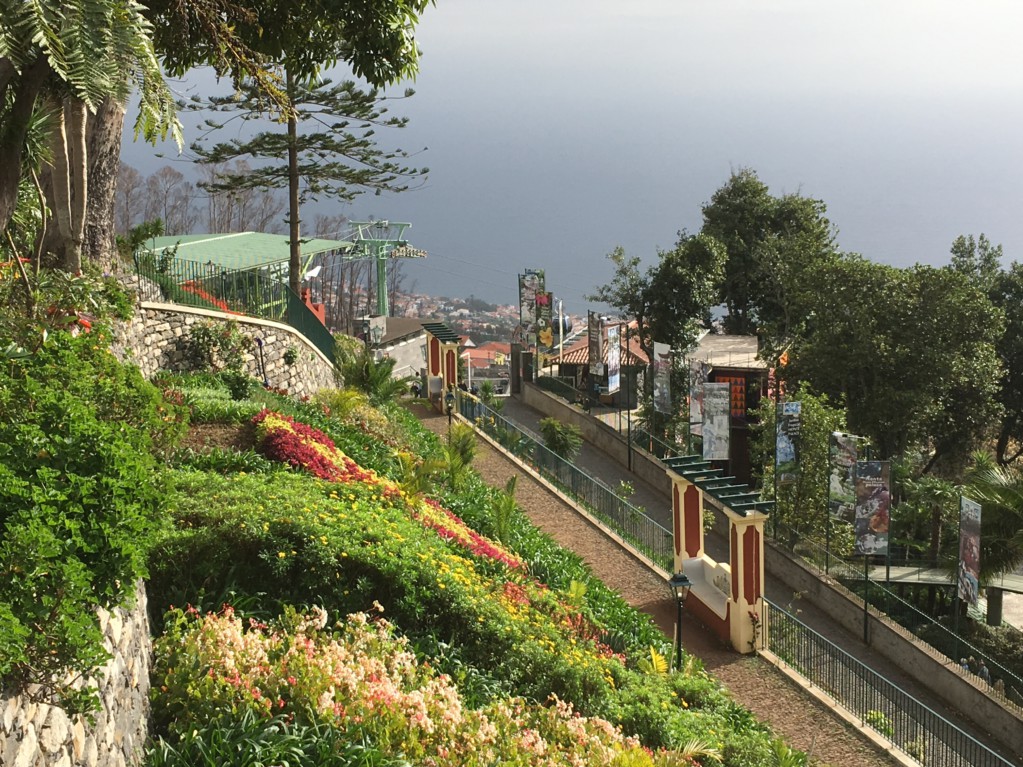Monte, Madeira; view to bay