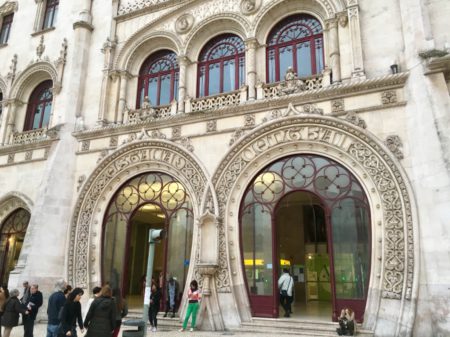 Rossio railway station Lisbon