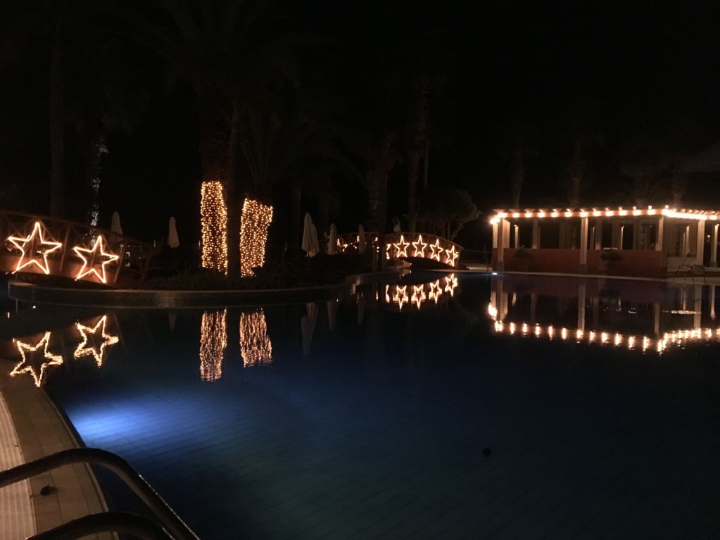 Royal Savoy Funchal evening lights