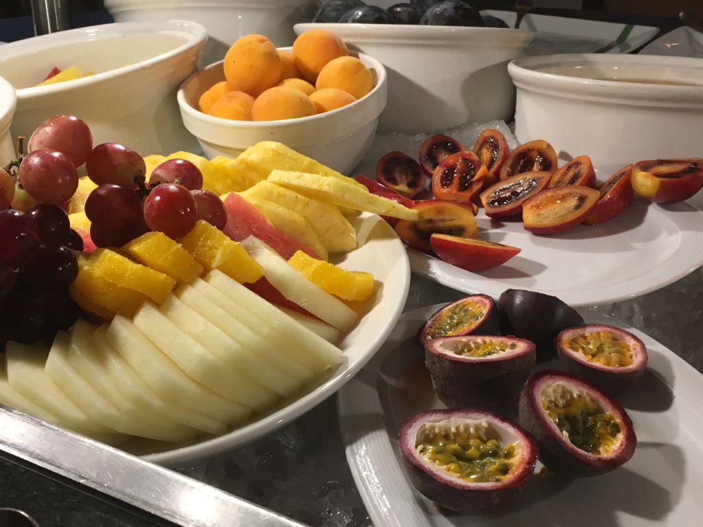 Royal Savoy Funchal fruits for breakfast