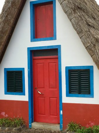 Santana house facade, Santana day trip from Funchal