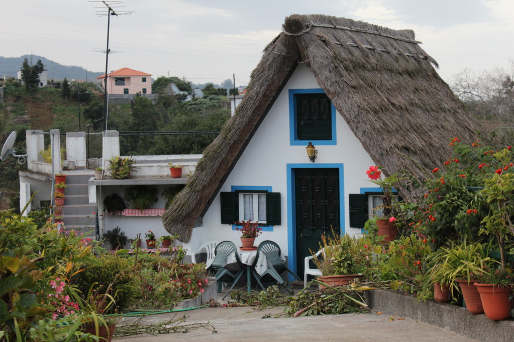 Santana triangular house Madeira