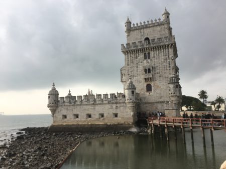 Torre de Belem entrance Torre de Belem, Lisbon to Belem