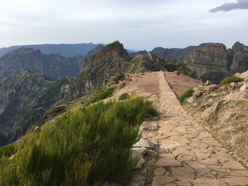 Walking track, Pico do Arieiro , Madeira