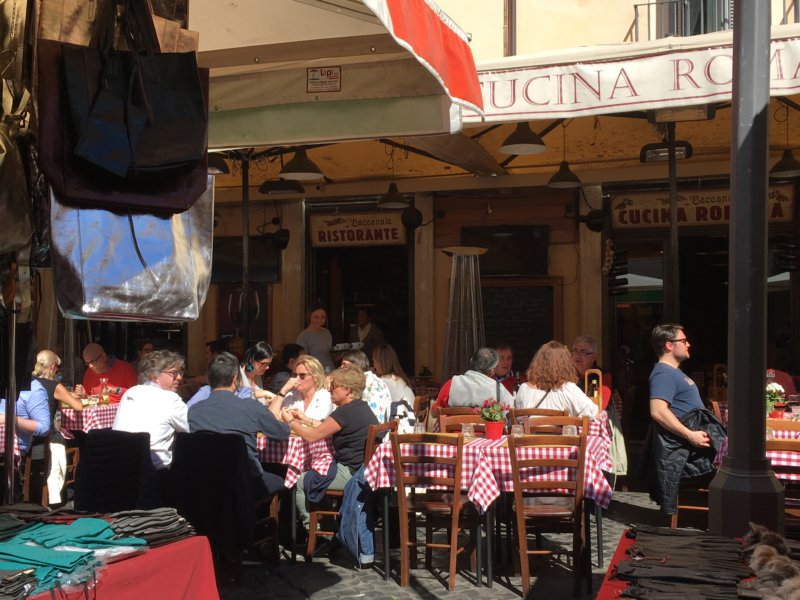 Campo dei Fiori restaurant, Rome Campo dei Fiori restaurant, Rome