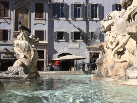 Piazza della Rotonda fountain Piazza della Rotonda fountain