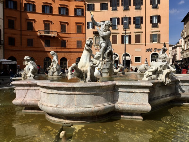 Piazza Navona fountain, Rome