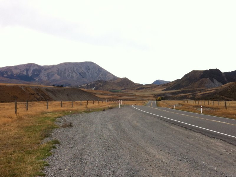 Christchurch to Greymouth: driving on from Castle Hill Christchurch to Greymouth: driving on from Castle Hill