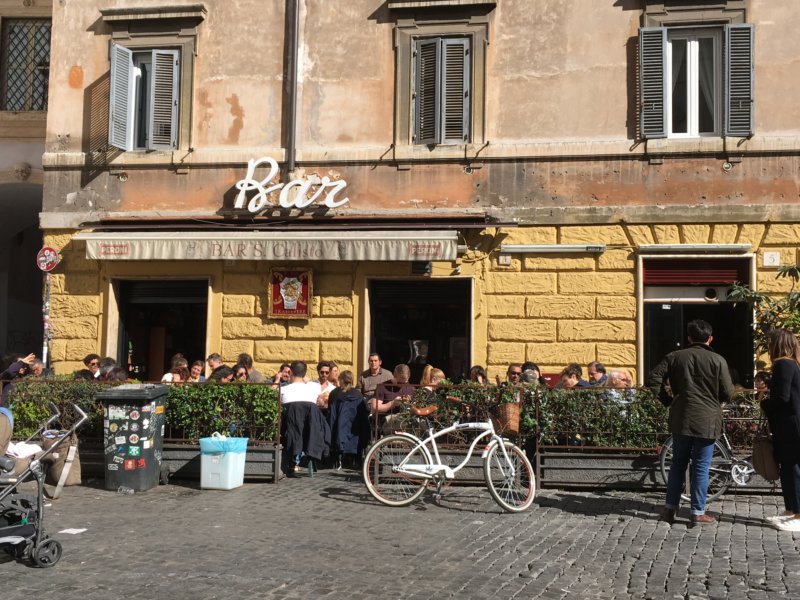 Trastevere cafe, Rome Trastevere bar, Rome