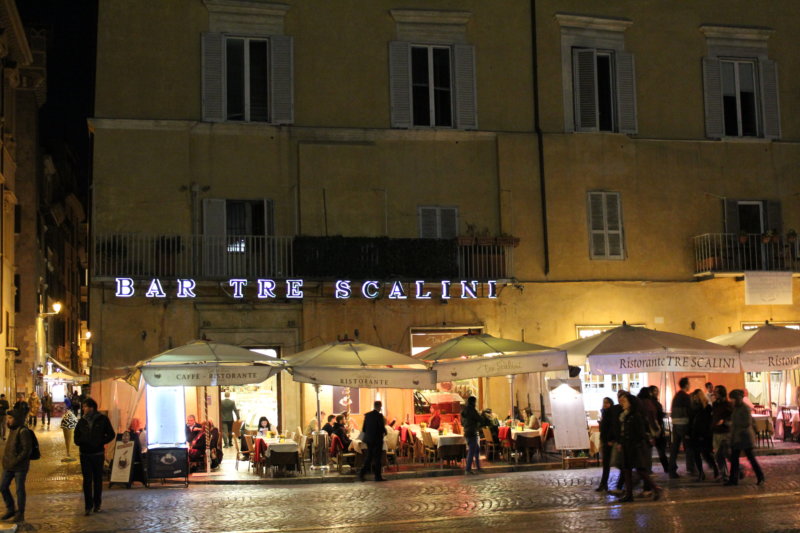 Bar Tre Scalini, Piazza Navona Bar Tre Scalini, Piazza Navona