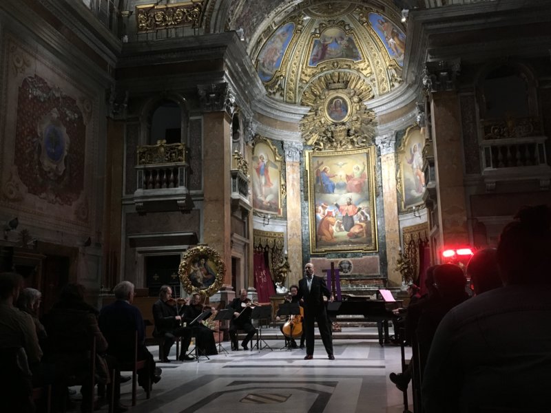 Chiesa del Caravita Rome Chiesa del Caravita The three tenors