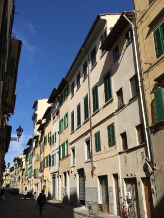 Walking in Florence old town