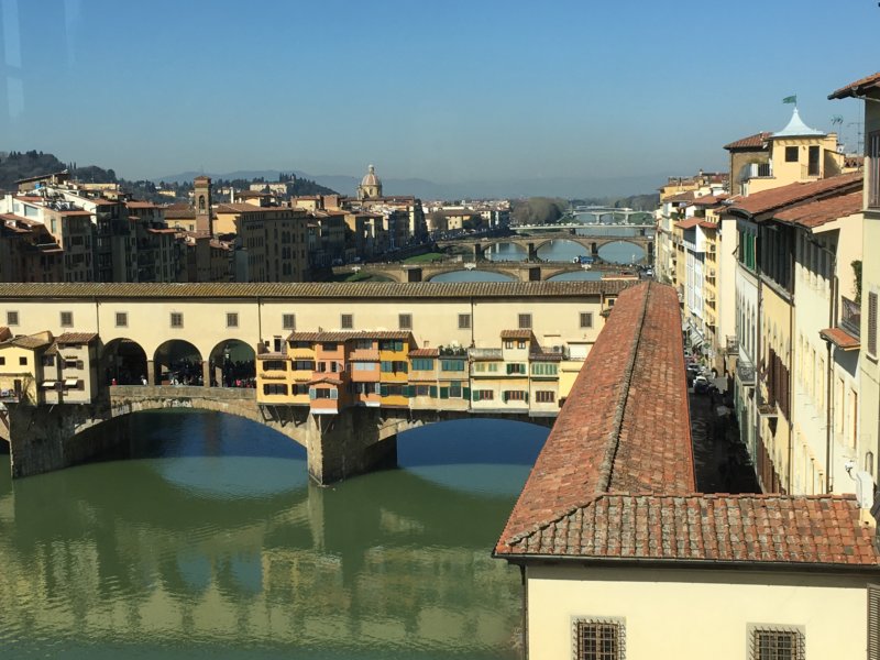 Ponte Vecchio from Uffici, Florence
