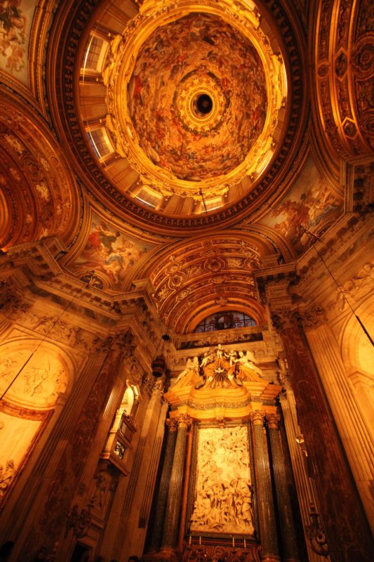St Paul's Basilica St Paul's Basilica dome from inside