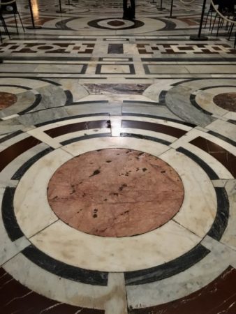The Duomo marble floor, Florence