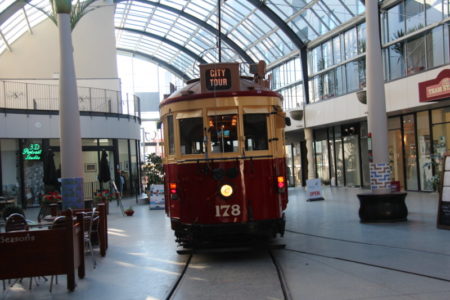 Christchurch City Tour through shopping mall