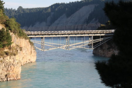 Rakaia Gorge bridge