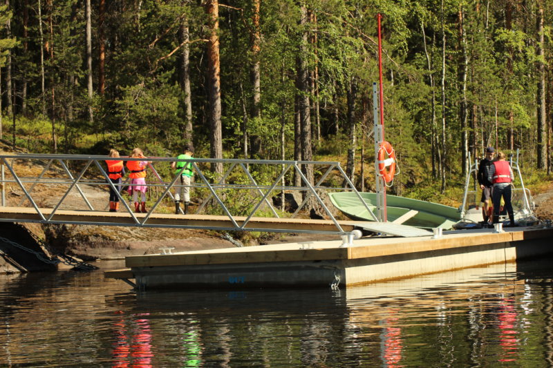 Lapinsalo jetty, Konnevesi Lapinsalo jetty, Konnevesi