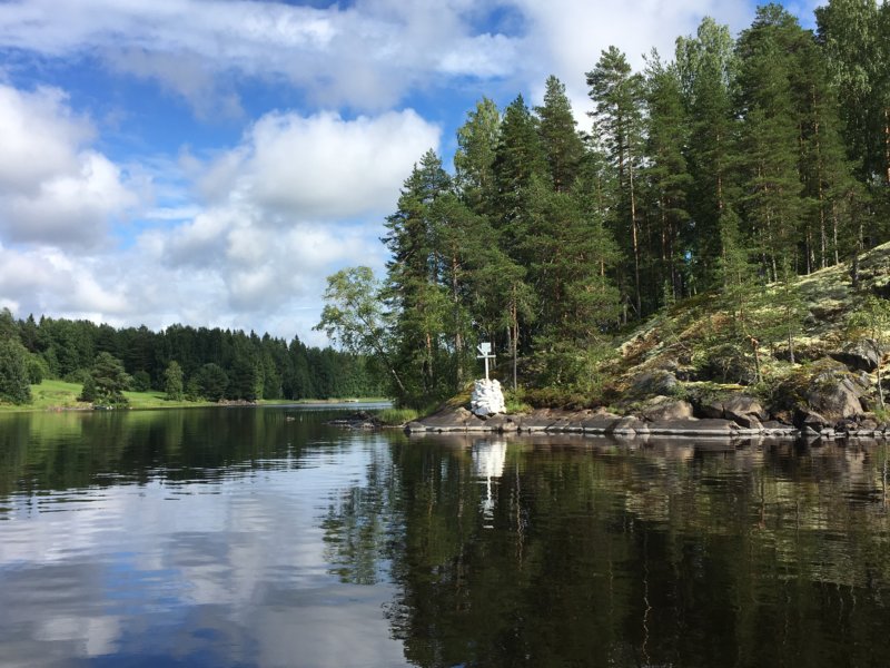 Approaching Virrat from the lake