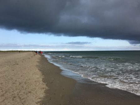 Dune walking to Grenen, the northern tip of Denmark
