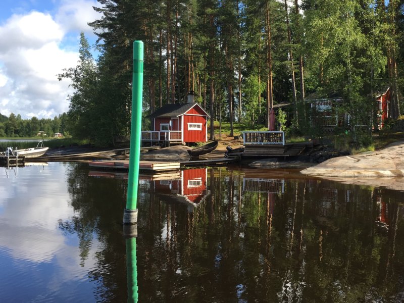 A Finnish lakeside cottage