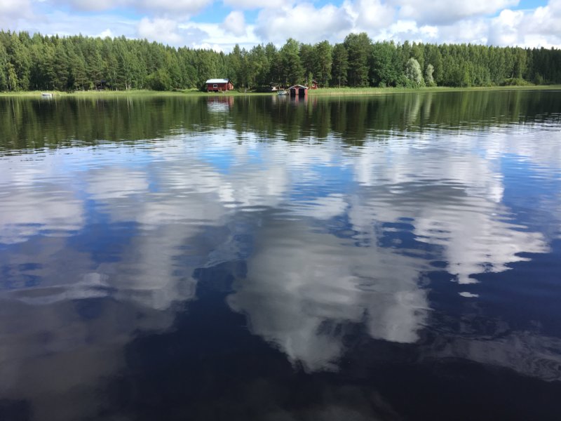 Lake Näsijärvi reflection