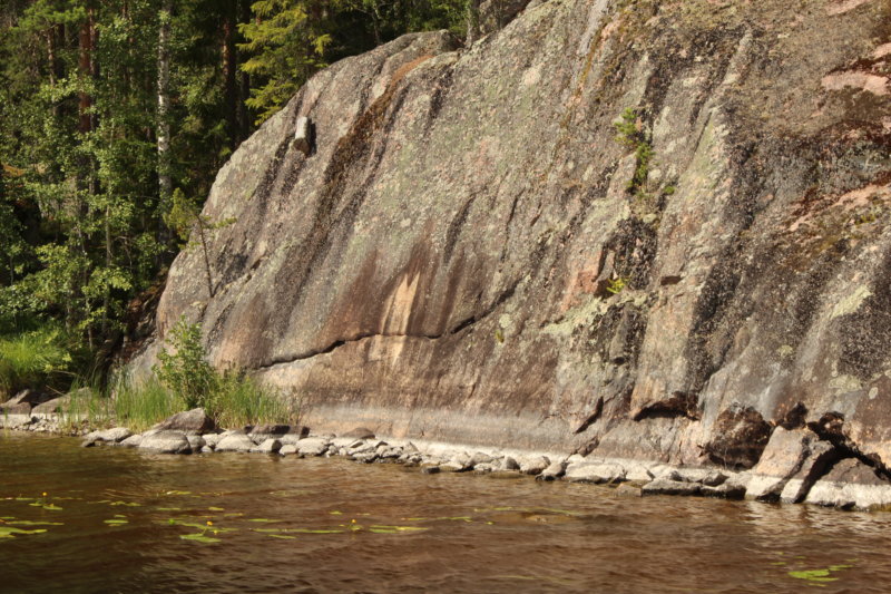 Ruovesi rock paintings, Näsijärvi waterway