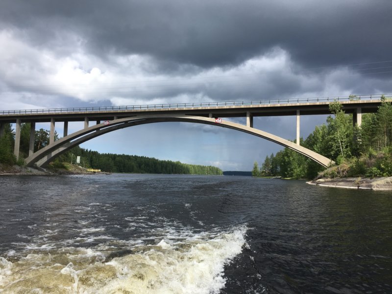 Syvinginsalmi bridge, Näsijärvi waterway