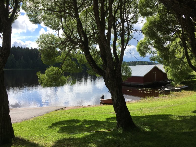 Virrat boat shed and bay